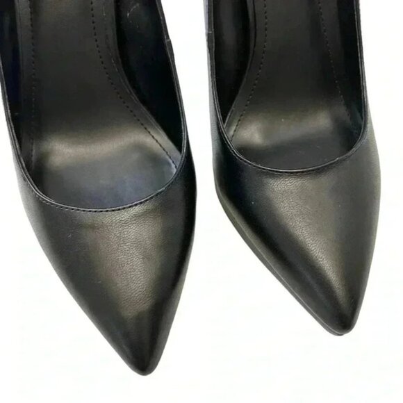 BCGBeneration Pumps Pointy Toe Platform High Heel Stilettos Black Court Shoes 7 - Picture 13 of 16